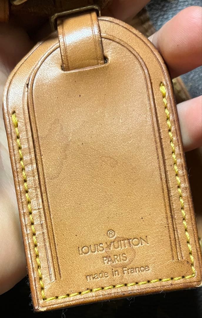Louis Vuitton 本店購入 ボストンバッグ keepallややシミあり