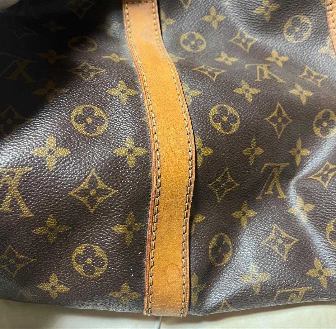 Louis Vuitton 本店購入 ボストンバッグ keepallややシミあり