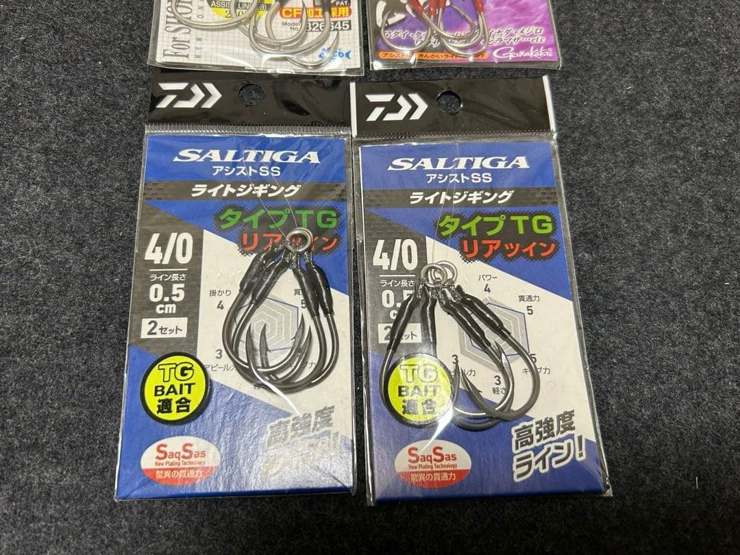 ①ダイワ TGベイト 180g 、150g、FKジグセット 取り付けフック付き！