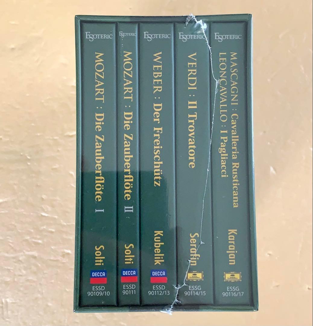 未開封新品 ESOTERIC エソテリック SACD 5グレイトオペラズ 魔笛他
