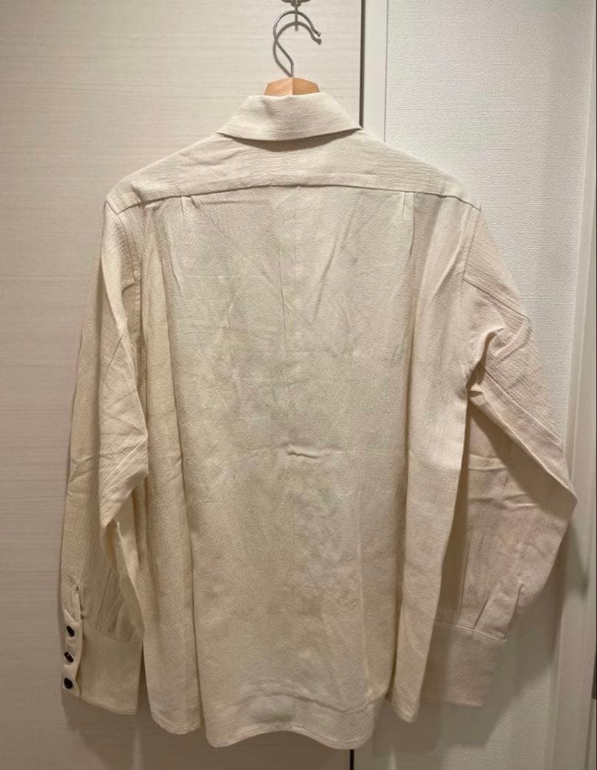 John Alexander Skelton 長袖シャツ 白シャツ