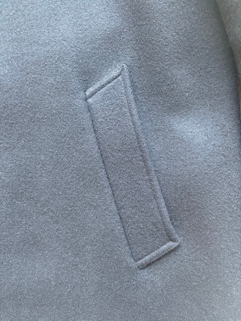 【美品】Steven Alan スティーブンアラン チェスターコート 黒　毛