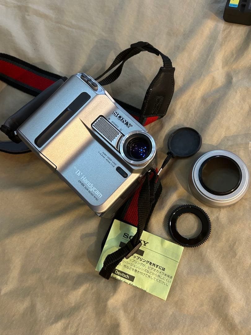SONY ソニー DCR-SC100 デジタルビデオカメラレコーダー 動作品