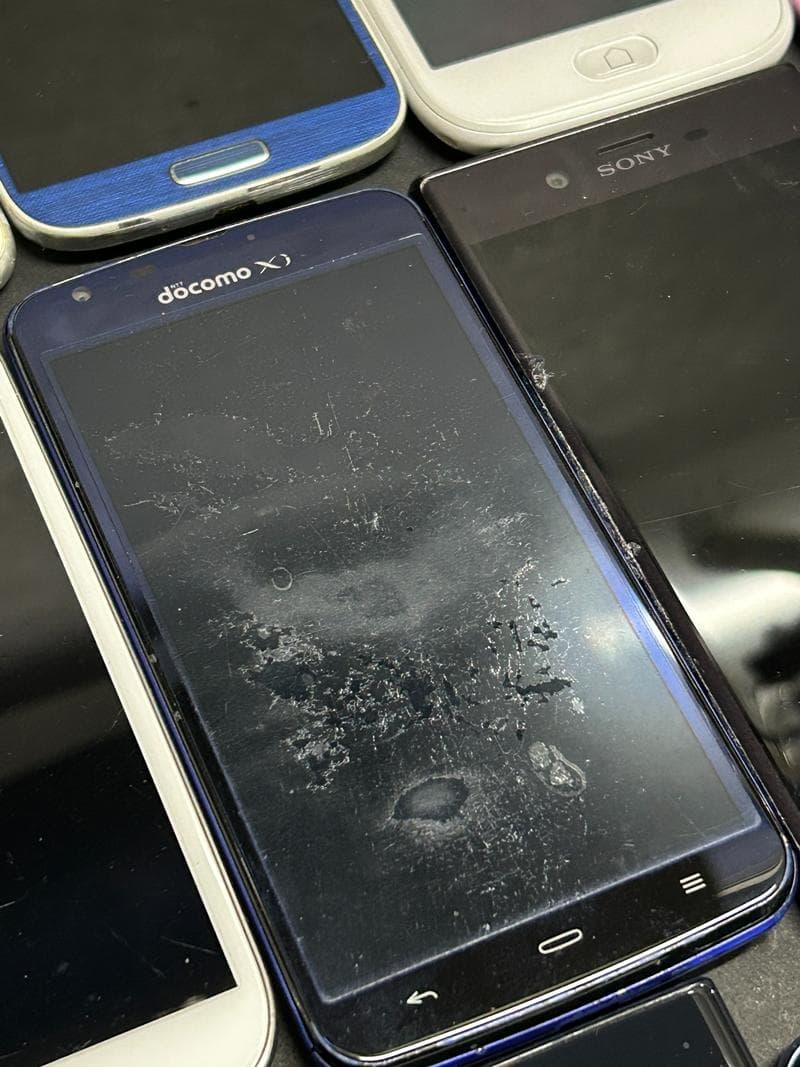 大量 携帯電話 スマホ スマートフォン iPhone 他 ジャンク 部品取り ③
