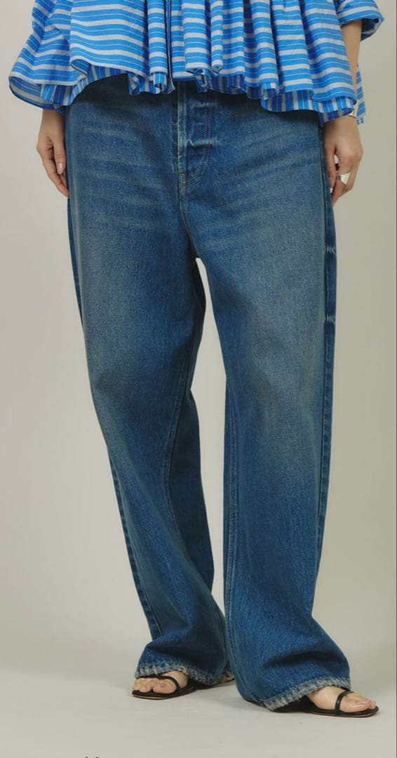 ＜&RC＞ワイドルーズデニムパンツ