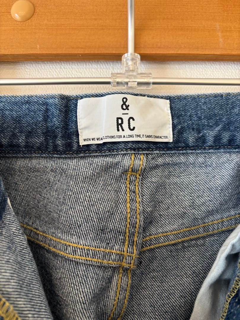 ＜&RC＞ワイドルーズデニムパンツ