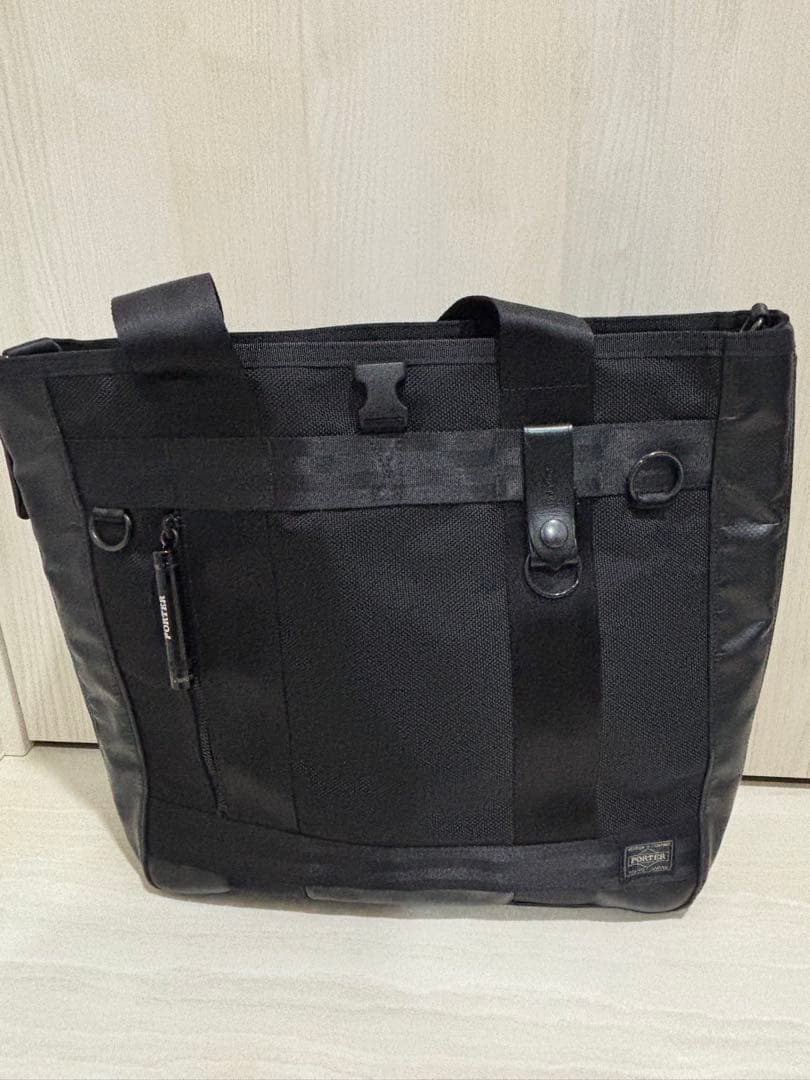 ✨未使用級✨ PORTER HEAT ヒート トートバッグ ブラック　ポーター