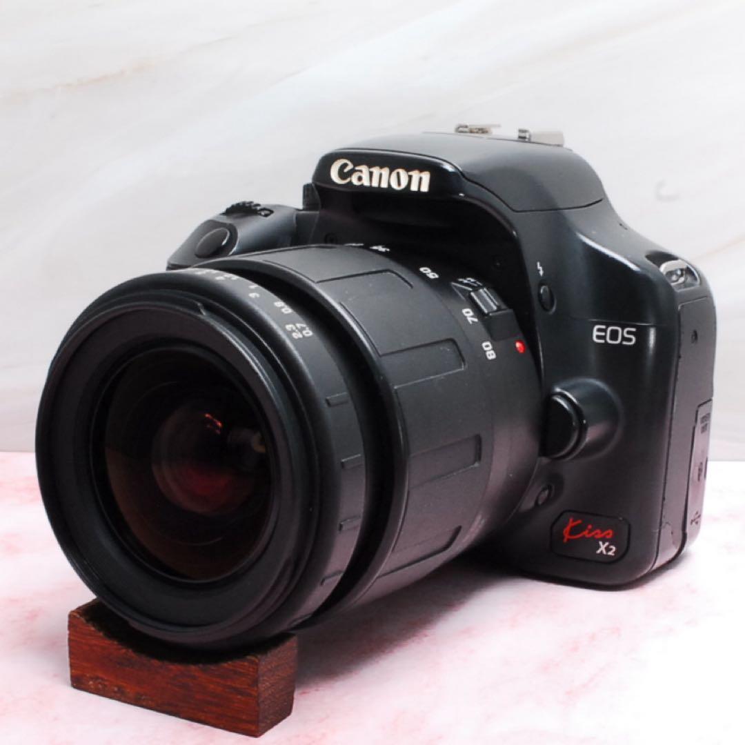 ✨大人気機種✨Canon EOS Kiss X2 一眼レフデビューに❤️