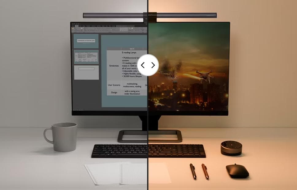 BenQ Screenbar Halo 湾曲モニターライト 美品