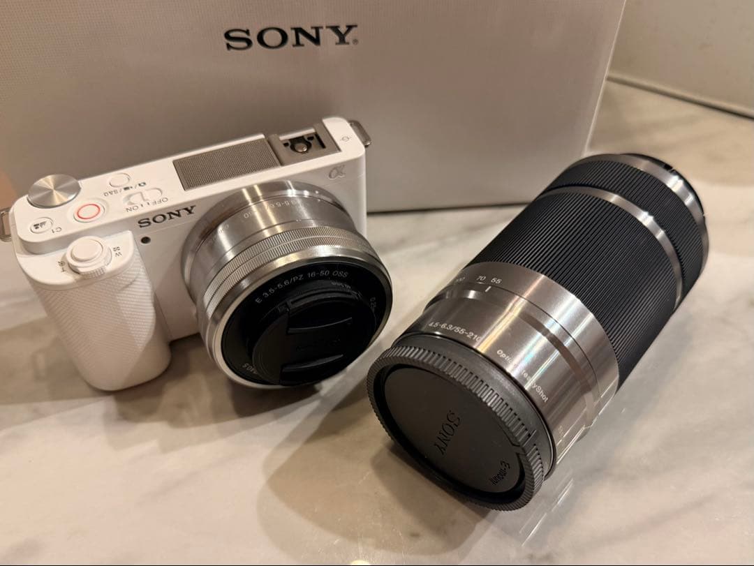 SONY ZV-E10 ダブルズームレンズキット&シューティンググリップ