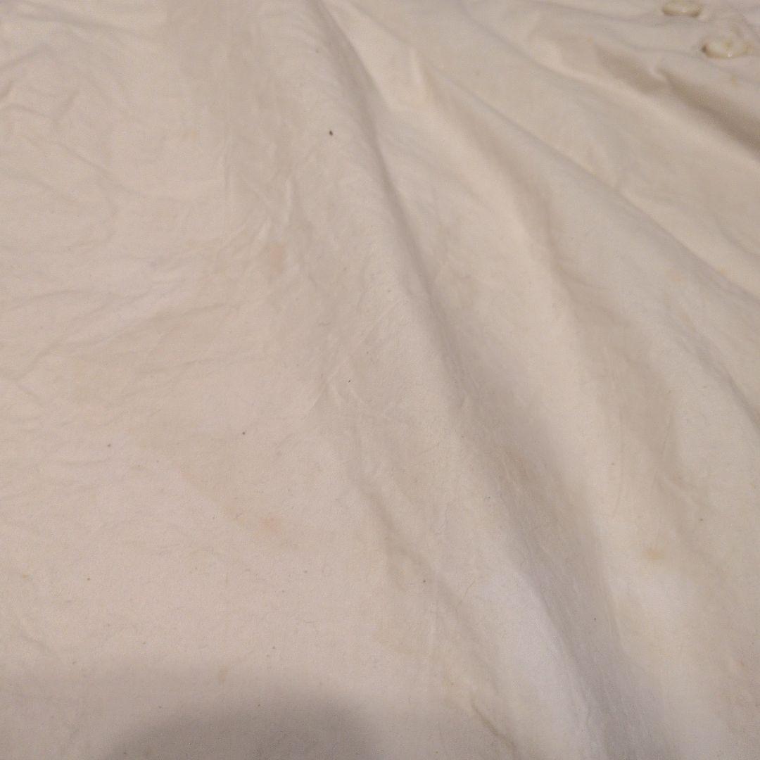 難シミありポールハーデン　生成りバックギャザースカート　定価20万