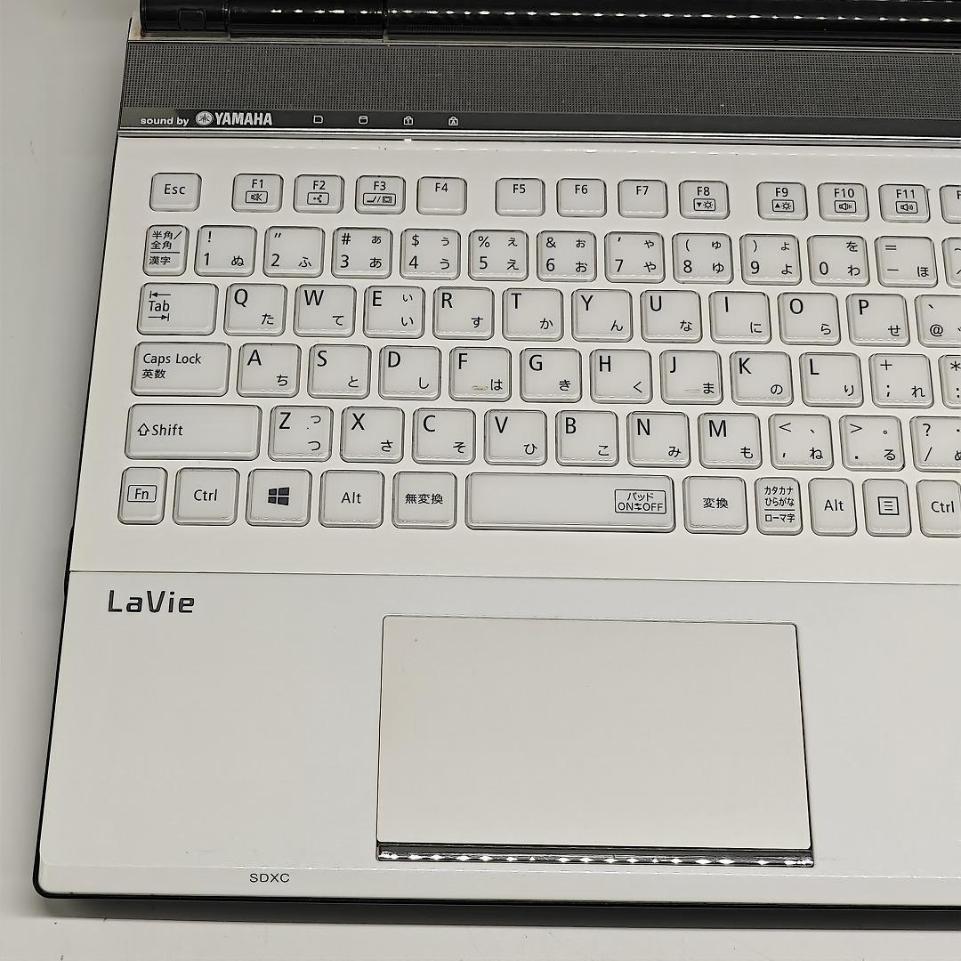 【NEC】LL750 高性能i7 SSD512GB 16GB 白 ノートPC