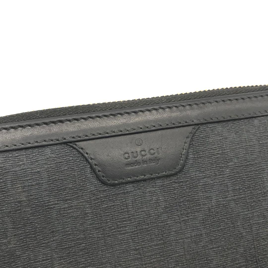 正規品　極美品　グッチ財布　グッチ長財布　グッチGGスプリーム オーガナイザー