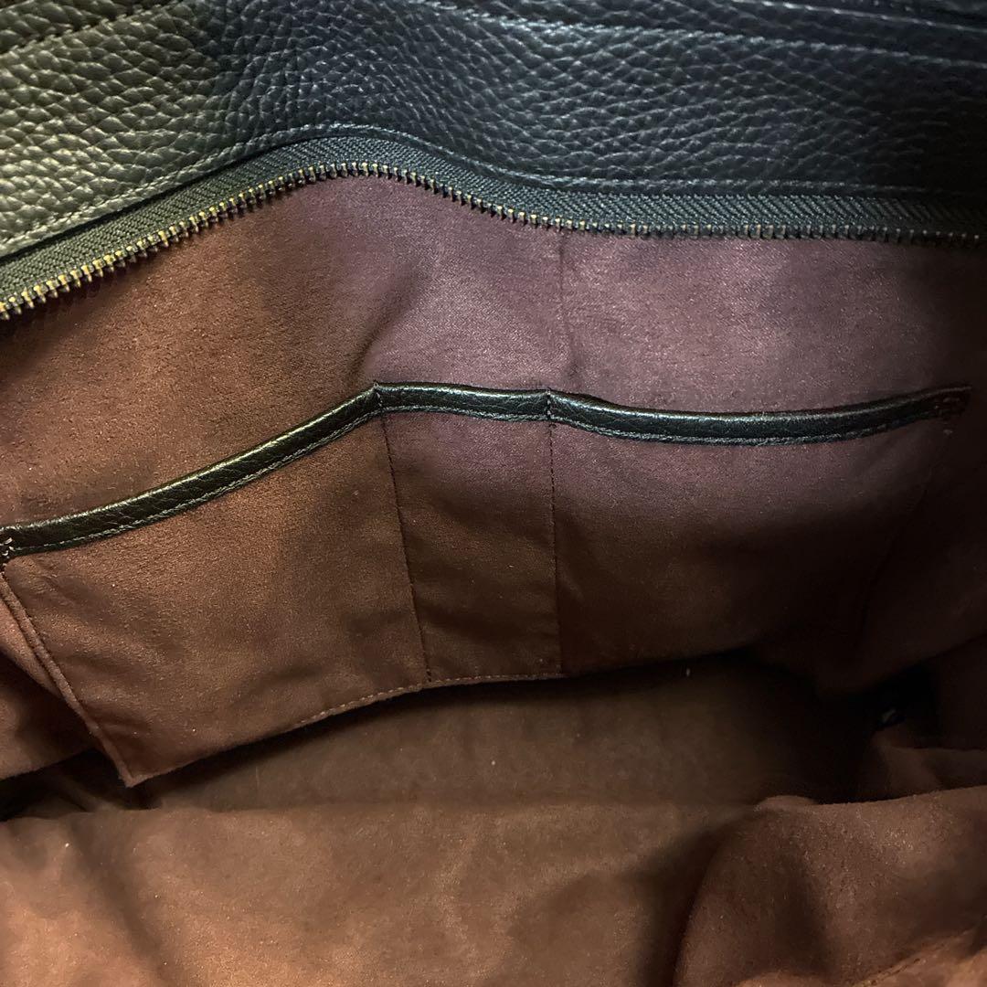 COACH メンズレザートートバッグ