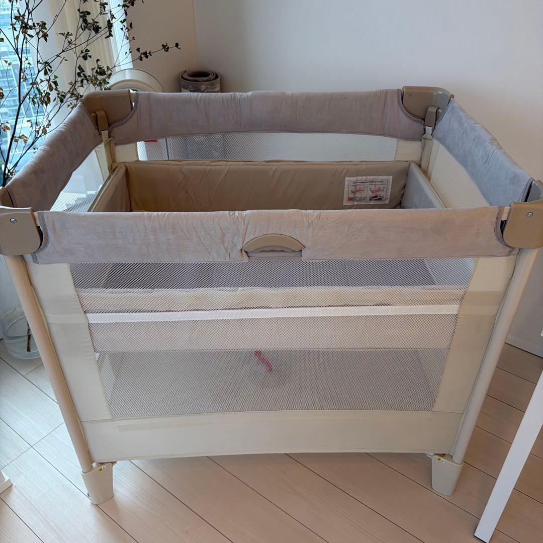 【新品未使用】Aprica ココネルエアープラスAB ベビーベッド