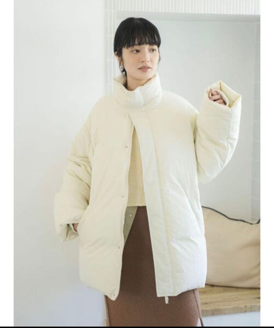 ungrid ミドル丈ルーズシルエットダウン Sサイズ