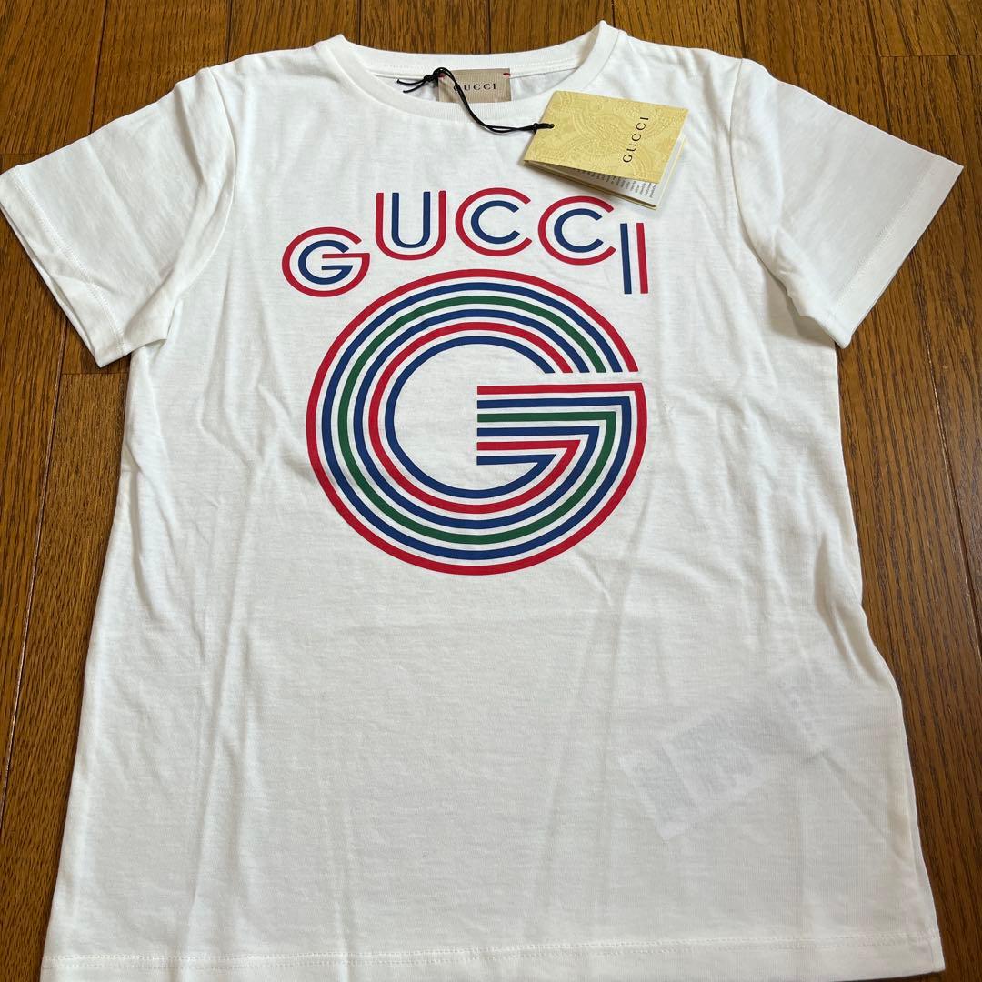 GUCCI ロゴプリント Tシャツ　サイズ8