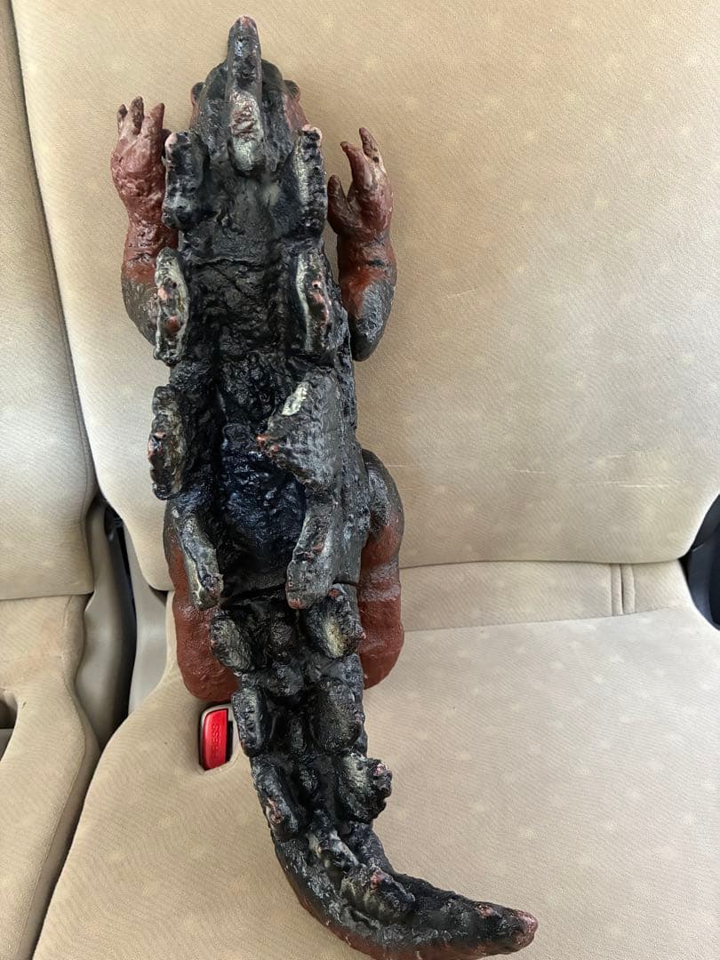 当時物　マルサン　キングゴジラ　ソフビ　オリジナル　パチ　怪獣　ブルマァク　恐竜