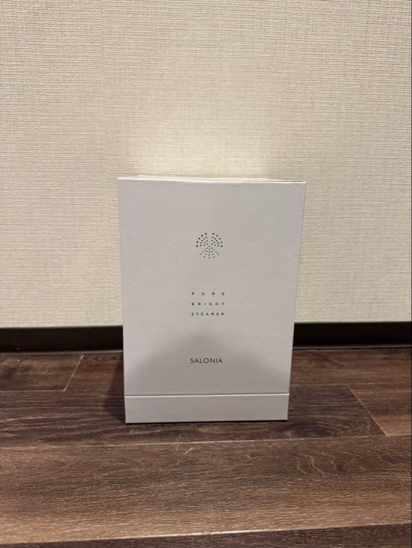 【新品未開封】SALONIA ピュア ブライト スチーマー