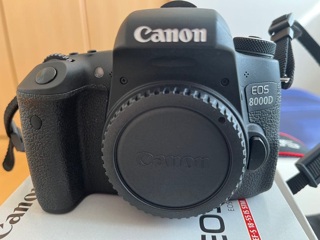 Canon EOS8000D ダブルズームキット50mm単焦点レンズ　諸々セット