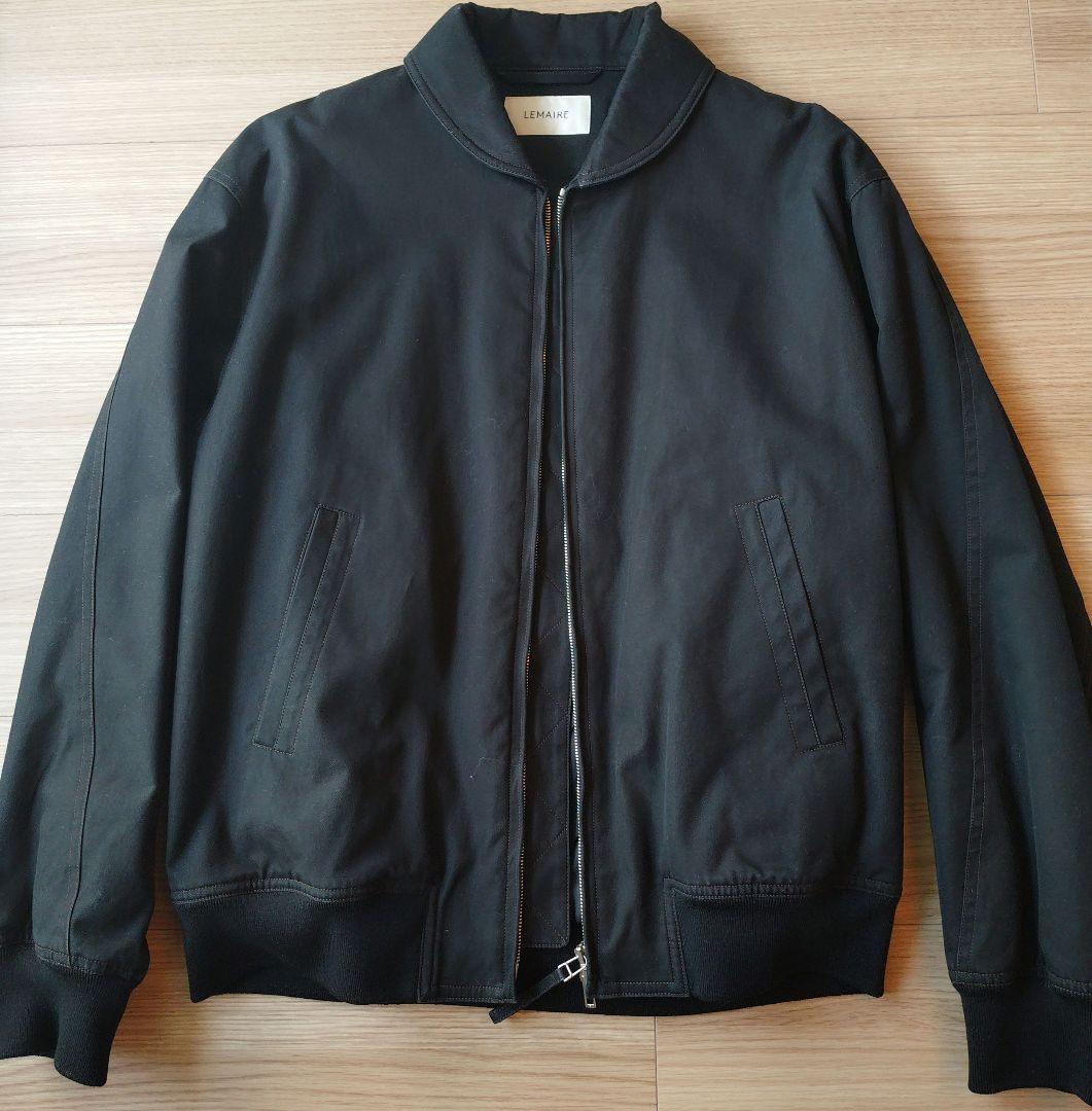 【美品】LEMAIRE ルメール 中綿入りコットンブルゾン BLACK