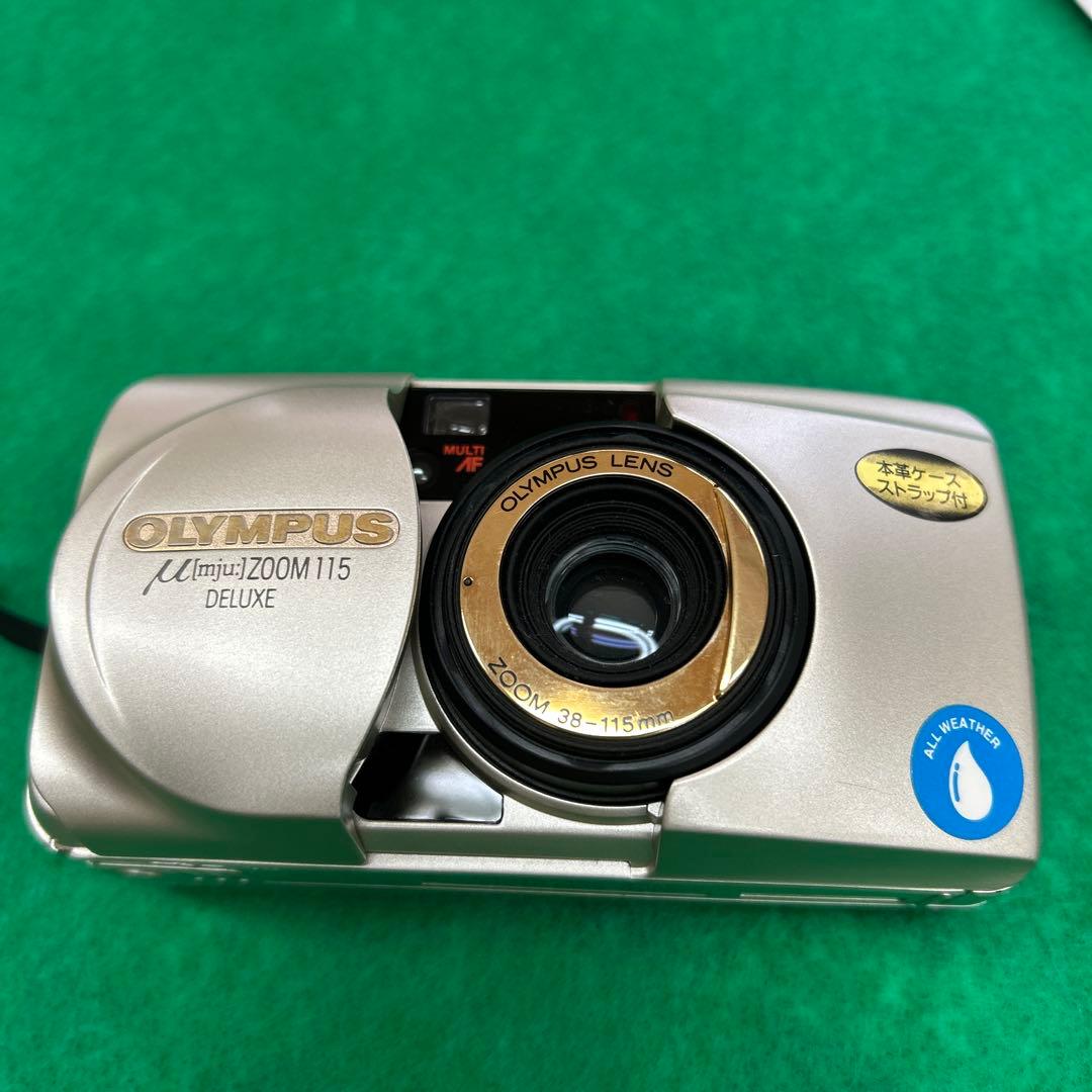 OLYMPUS μ mju zoom 115 ＤＥＬＵＸE