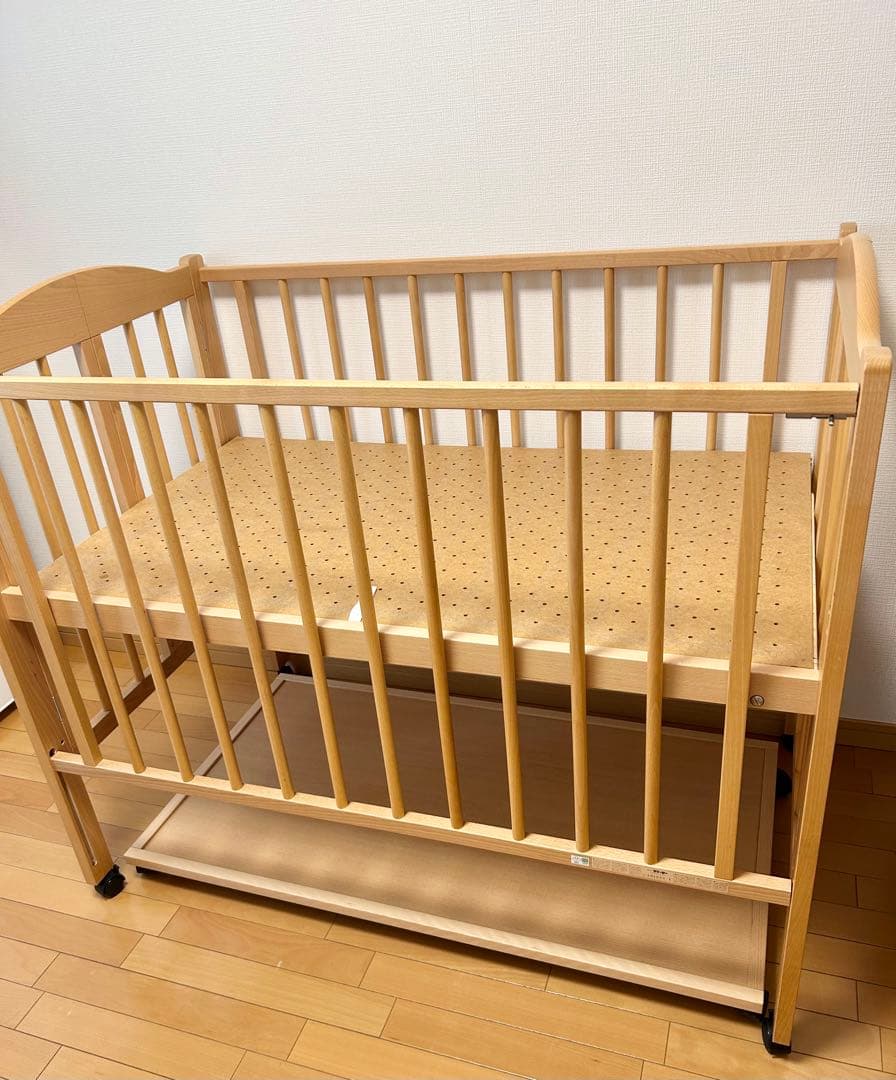 【直接引き渡し】石崎家具スリーピー　『ワンタッチハイベッド パル』 収納棚付き