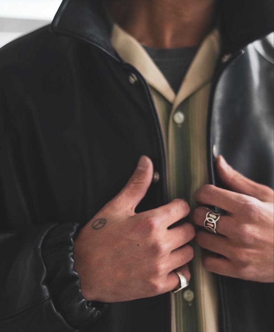 新品 25AW SCHOTT レザーコーチジャケット XL