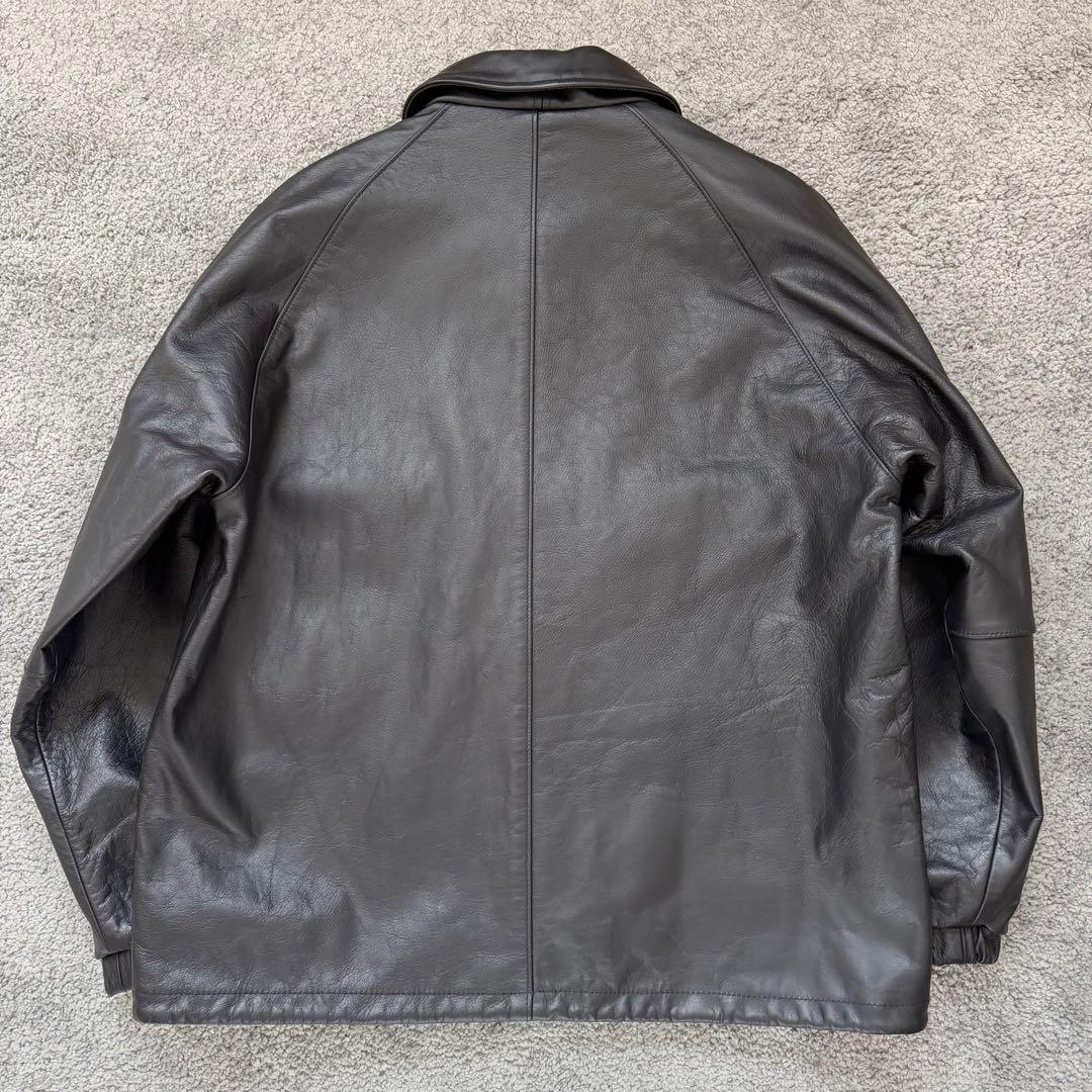 新品 25AW SCHOTT レザーコーチジャケット XL