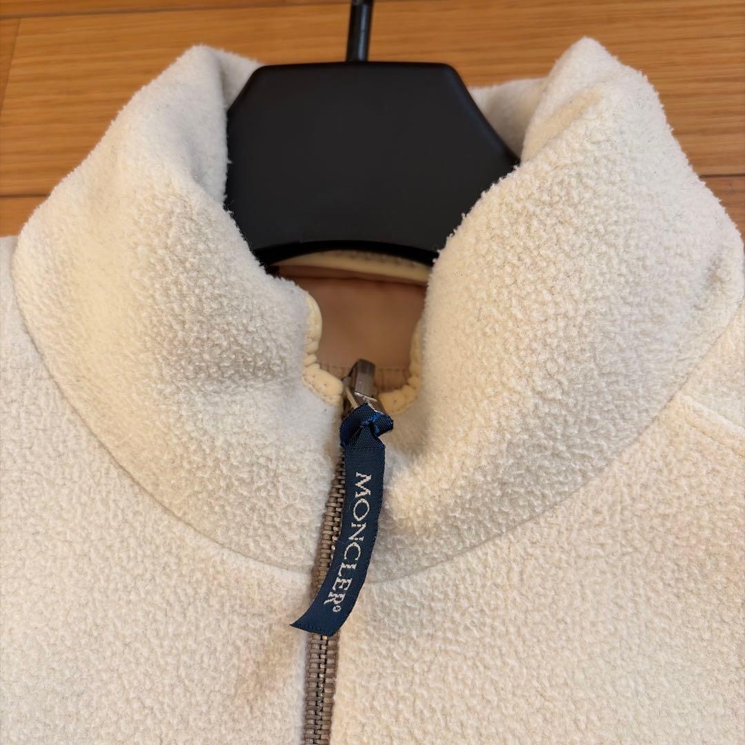 【希少】MONCLER リバーシブルジャケット ナイロン×フリース／軽量・防寒