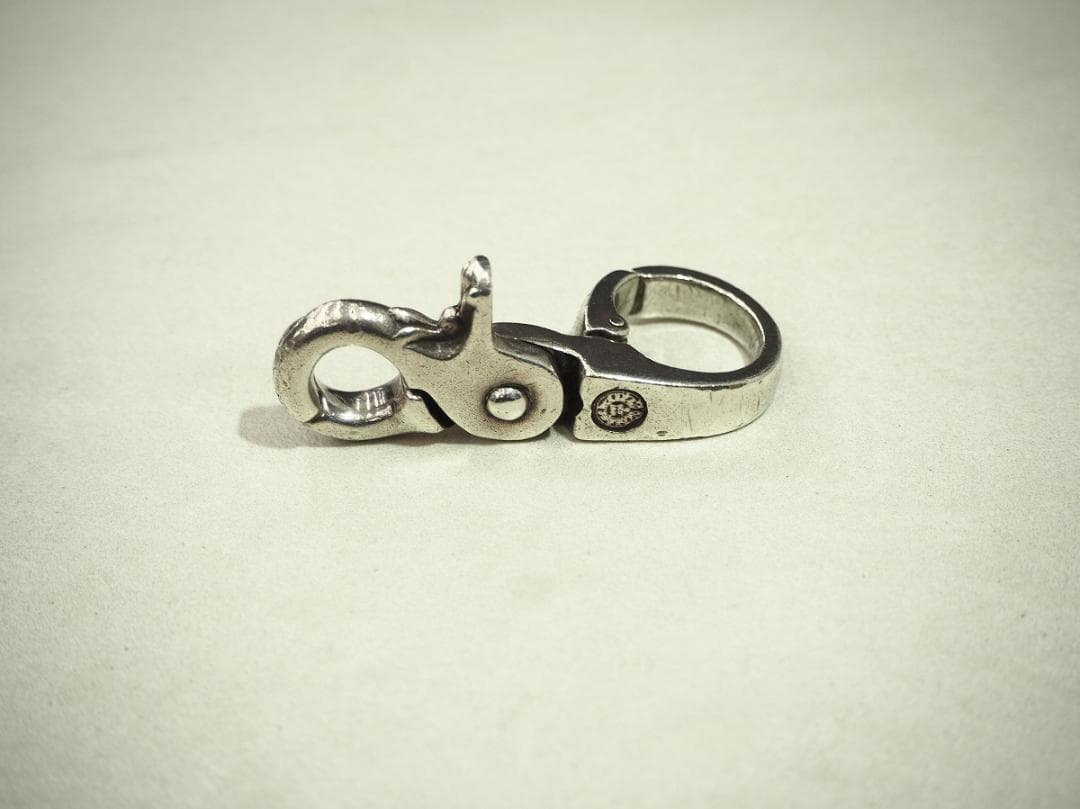 正規 CHROME HEARTS QUICK CLIP キーホルダー320P▲