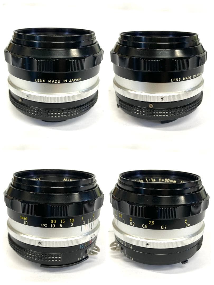 Nikon F 一眼レフフィルムカメラ ＋ NIKKOR S・C レンズ