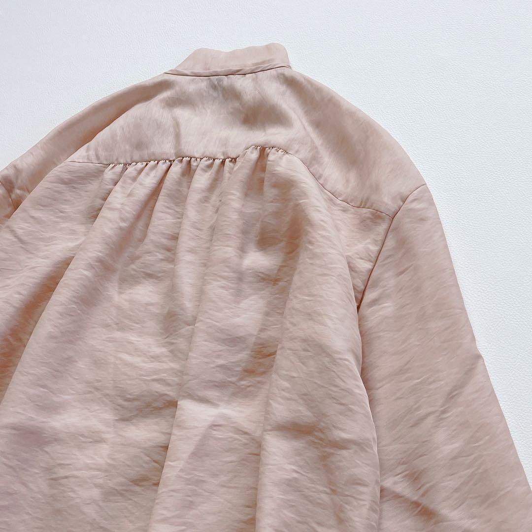 美品✨ UNITED ARROWS オーガンジー フリル&ボウタイ ブラウス