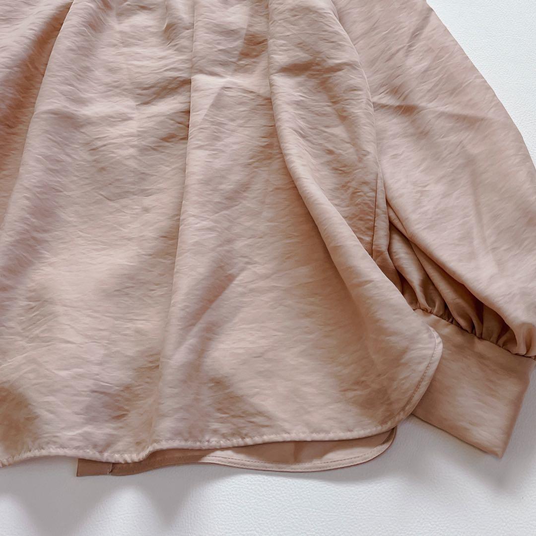 美品✨ UNITED ARROWS オーガンジー フリル&ボウタイ ブラウス