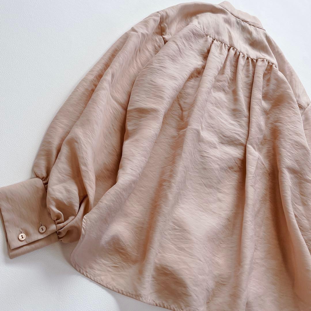 美品✨ UNITED ARROWS オーガンジー フリル&ボウタイ ブラウス