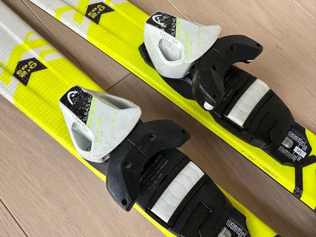 p*e様 ヘッド　スキー板　107センチ　mastersポール 75センチ　セッ