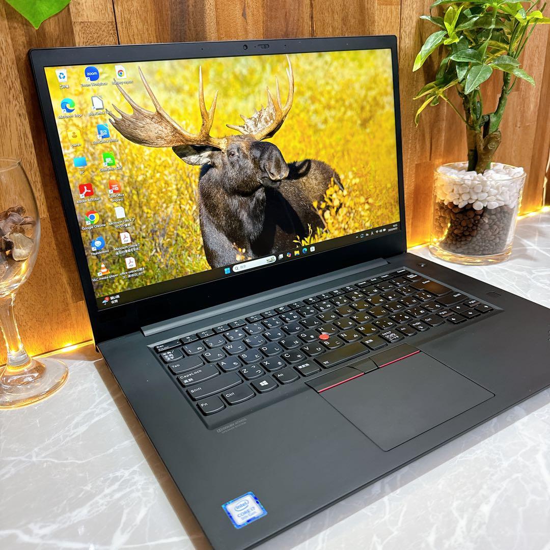 最高峰i7‼️ThinkPad P1☘NVIDIA製GPU搭載☘人気ノートパソコン