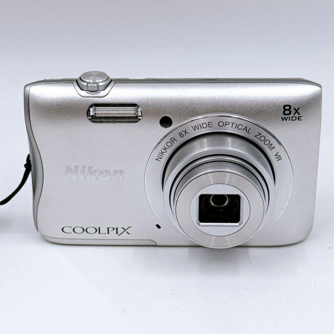 Nikon COOLPIX S3700 コンパクトデジタルカメラ　シルバー