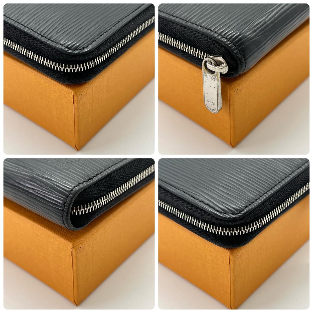 ルイヴィトン　ジッピーパース　エピ　ブラック　カード　ケース