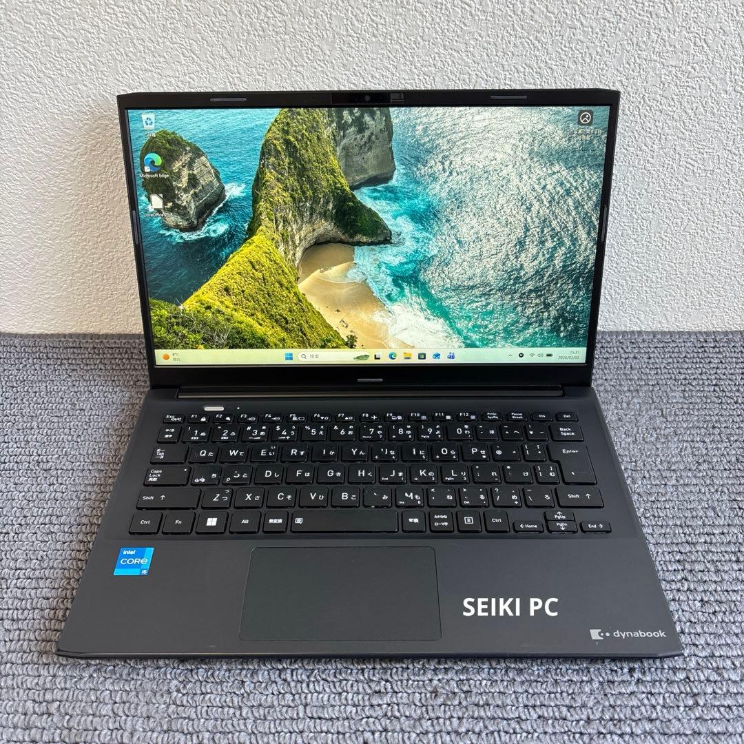 東芝dynabook SJ73/KU i5-1235U メモリ8GB　AC付き