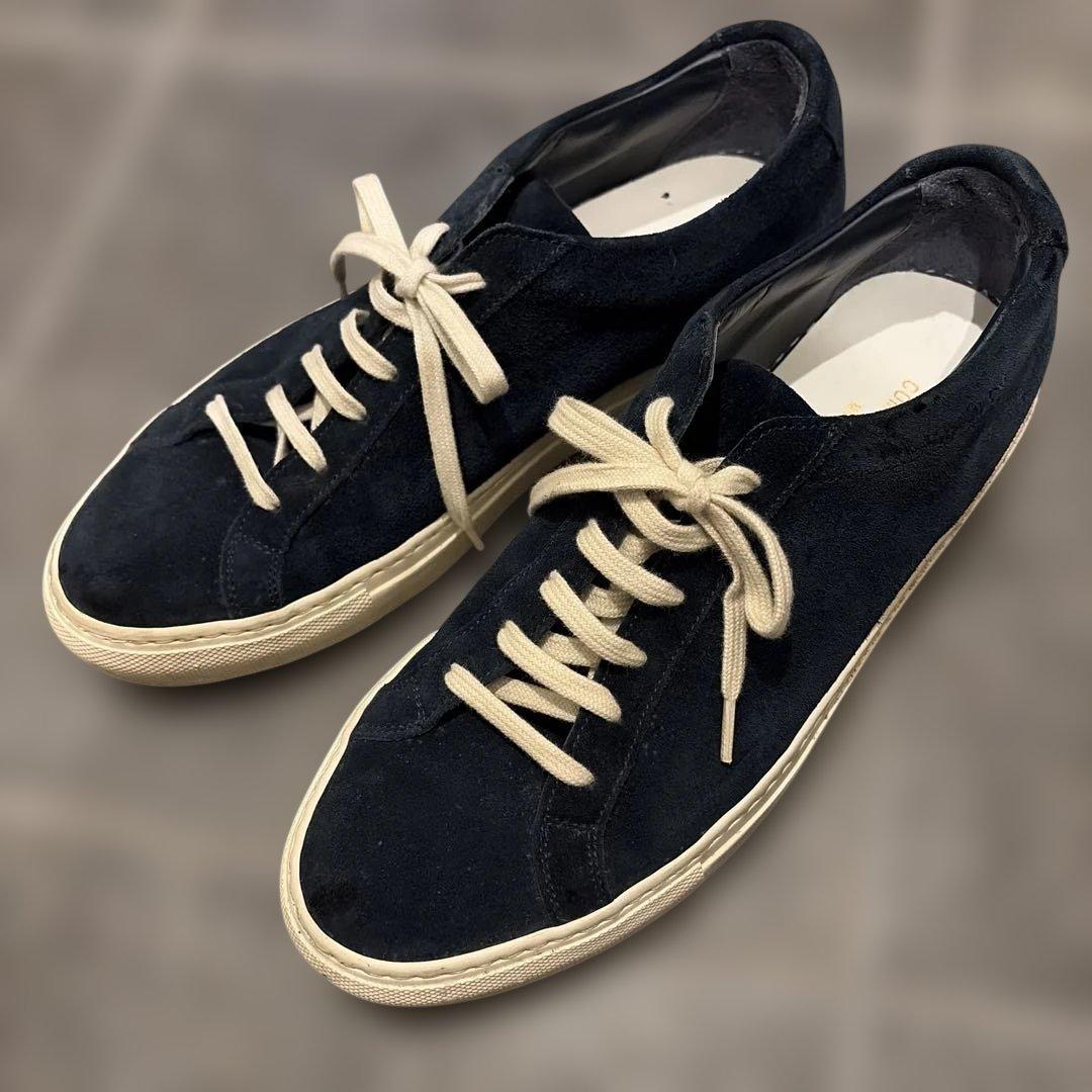靴 Common Projects Achilles Low - Navy 39