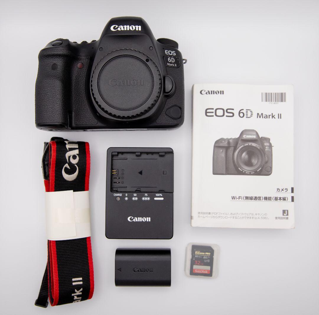 【オーバーホール済】Canon EOS 6D markⅡ ボディ