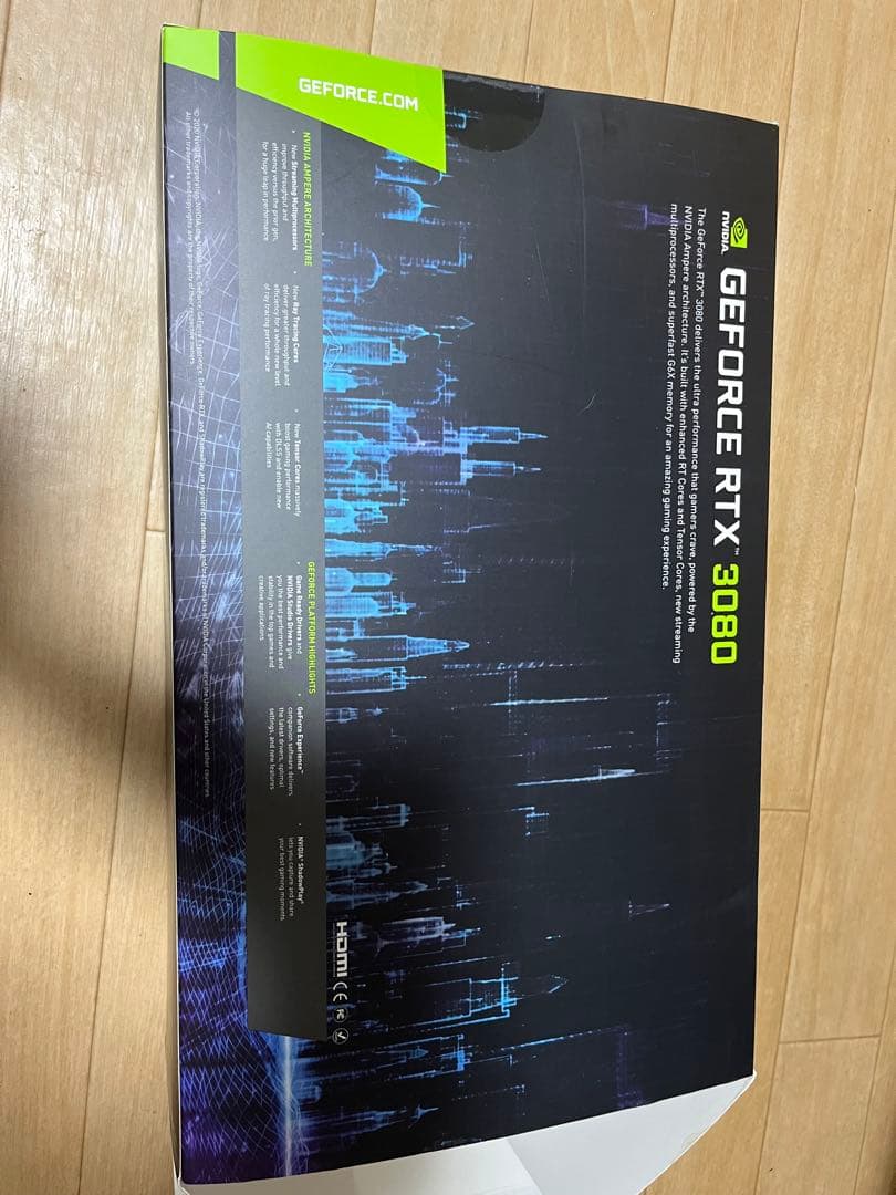 グラフィックボード・グラボ・ビデオカード GALAGKURO GeForce RTX 3080 10GB