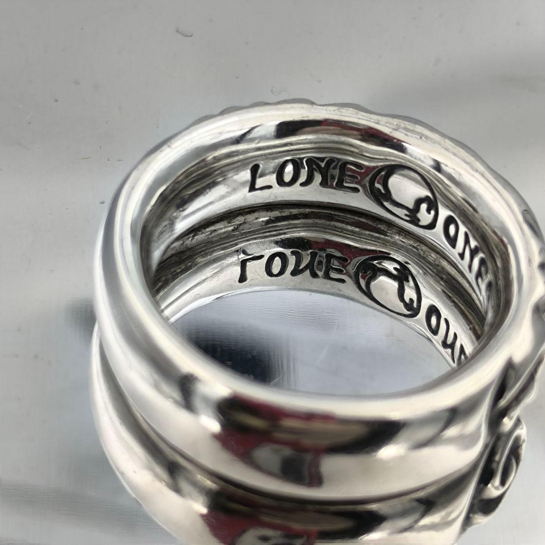 極美品✨LONE ONES ラブバイトリング 24号 ロンワンズ 燻加工