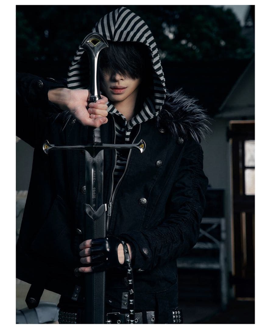 【最安値】PAIKI y2k フード付きジャケット opium お兄系 平成