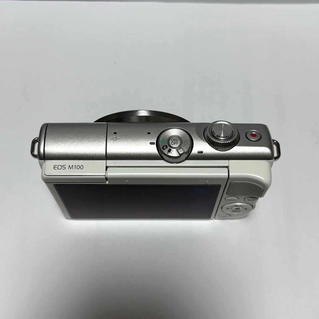 Canon ミラーレスカメラ ダブルズームキット m100
