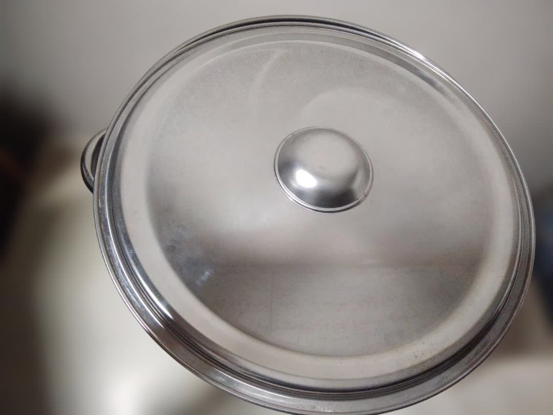 Ωシルバーアロー18-8STENLESSSTEEL・半寸胴鍋45CM