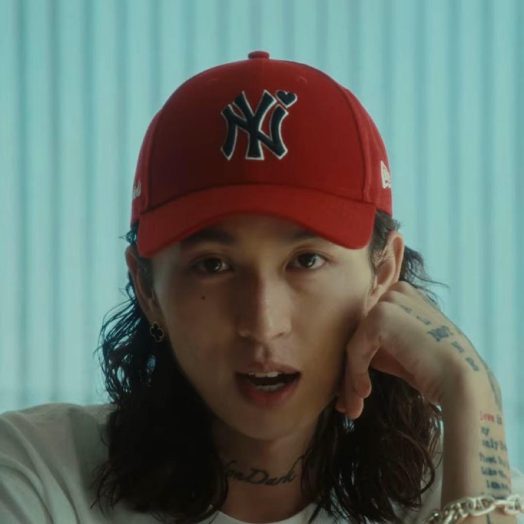 KVI BABA 着用 NEW ERA 9FORTY ヤンキース キャップ②