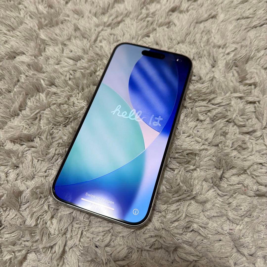 【画面割れ有り】iPhone15 pro 256GB