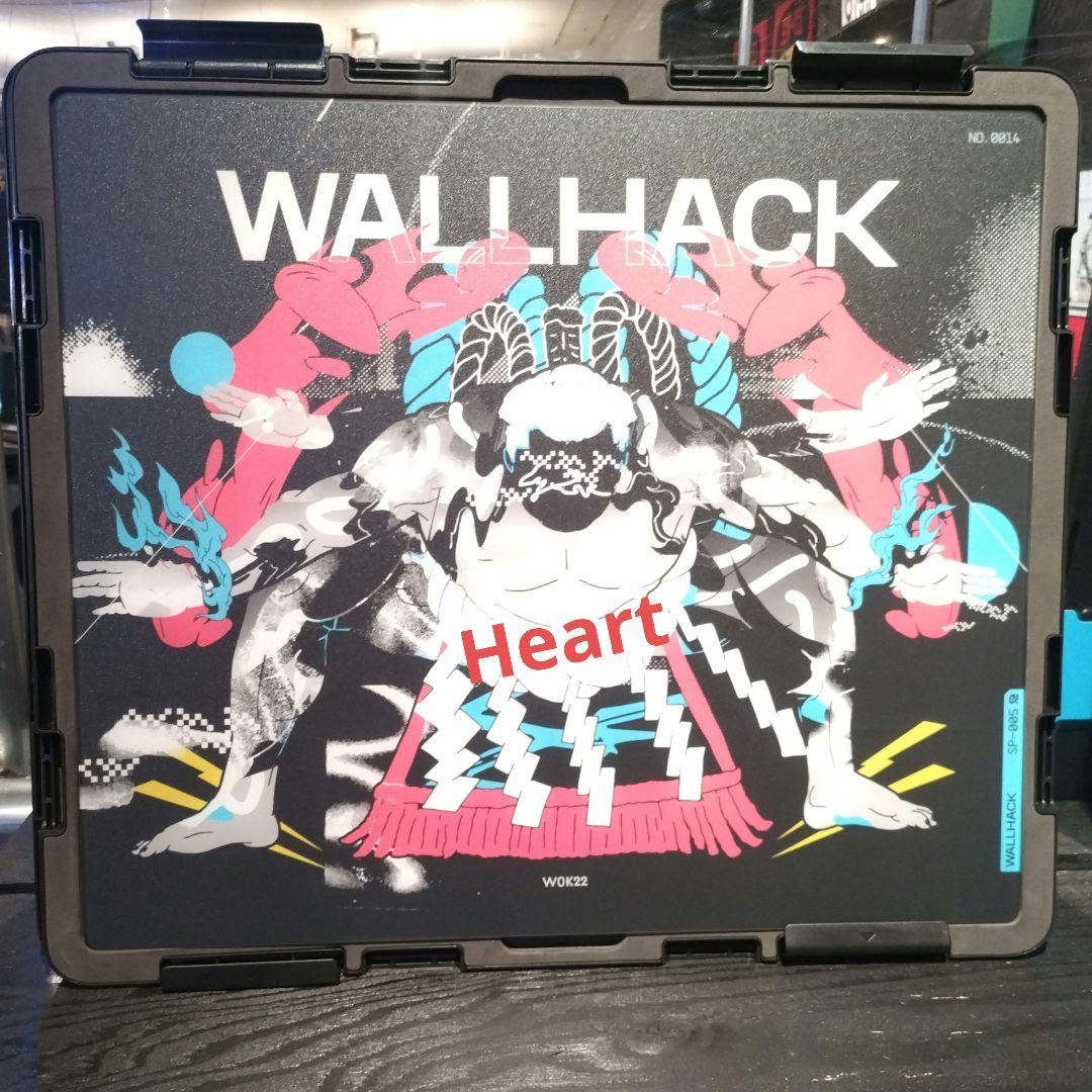 150枚限定 WALLHACK ガラスマウスパッド　WOK22 コラボ